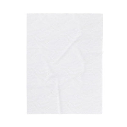 Guam Seal Velveteen Plush Blanket — Modern Island Emblem Throw