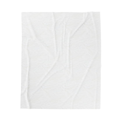 Guam Seal Velveteen Plush Blanket — Modern Island Emblem Throw